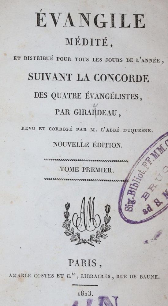 Große Abbildung Nr.1: 144-70 Girardeau (d.i. B.Giraudeau).: (Alte Drucke, Handschriften und Theologie)