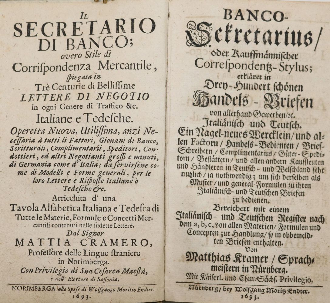 Große Abbildung Nr.1: 144-701 Kramer,M.: (Briefsteller)