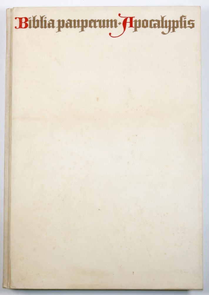 Große Abbildung Nr.1: 144-713 Biblia Pauperum Apocalypsis.: (Faksimile)