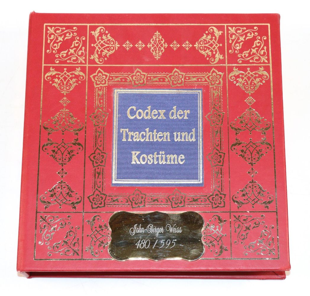Große Abbildung Nr.7: 144-715 Codex der Trachten und Kostüme.: (Faksimile)