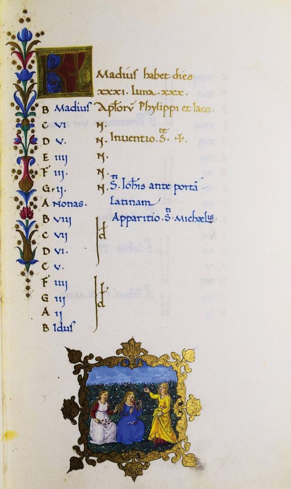 Große Abbildung Nr.7: 144-721 Gebetbuch Lorenzos de' Medici, Das,: (Faksimile)