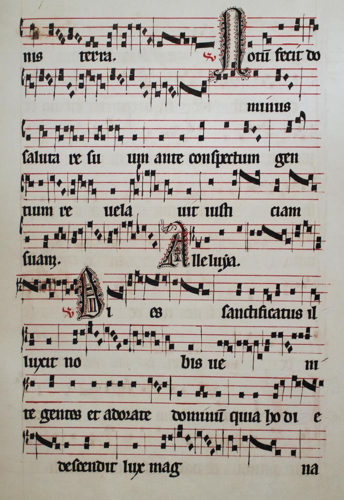 Große Abbildung Nr.2: 144-725 Graduale von Sankt Katharinenthal, Das.: (Faksimile)