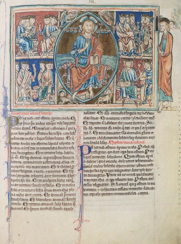 Große Abbildung Nr.2: 144-728 Lambeth Apokalypse, Die.: (Faksimile)
