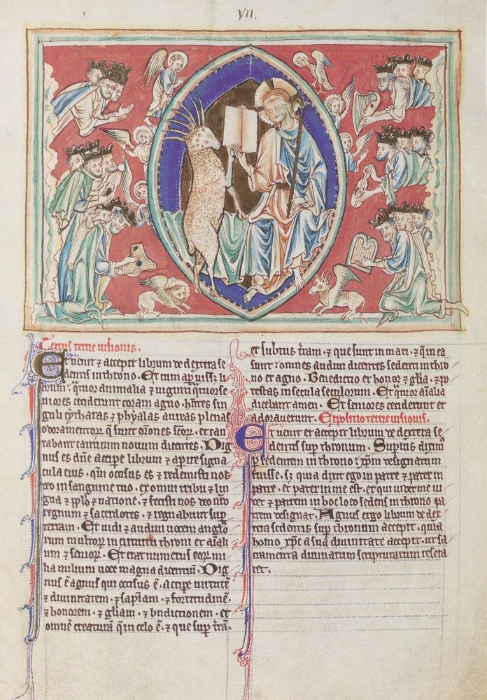 Große Abbildung Nr.3: 144-728 Lambeth Apokalypse, Die.: (Faksimile)