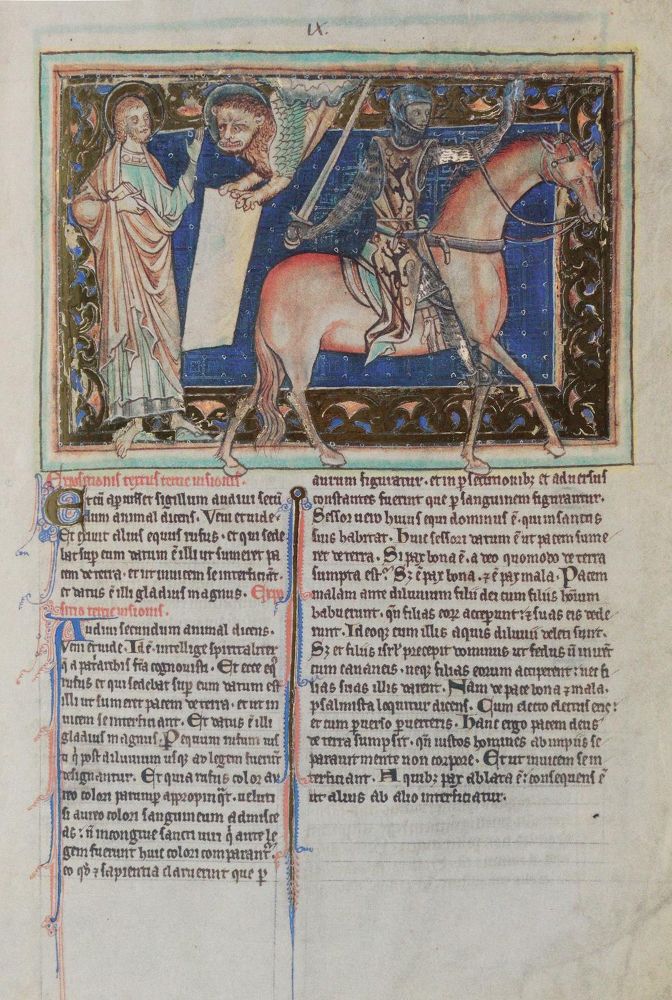 Große Abbildung Nr.4: 144-728 Lambeth Apokalypse, Die.: (Faksimile)