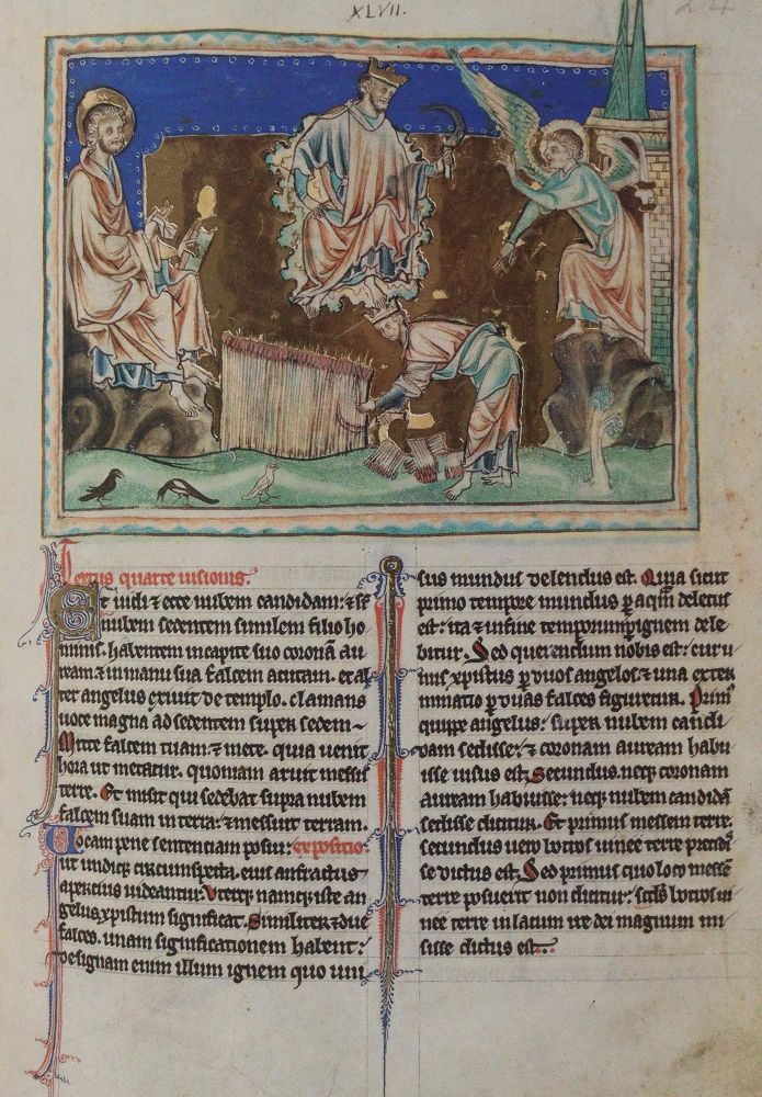 Große Abbildung Nr.6: 144-728 Lambeth Apokalypse, Die.: (Faksimile)
