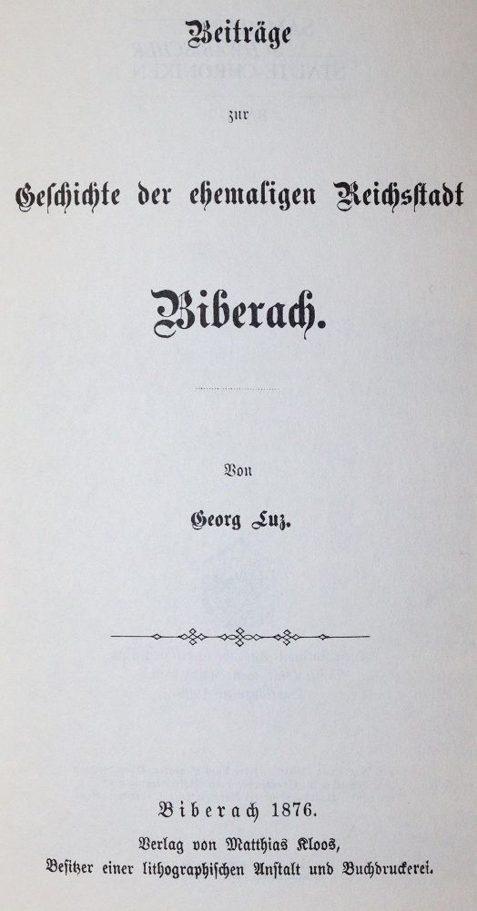 Große Abbildung Nr.1: 144-729 Luz,G.: (Faksimile)