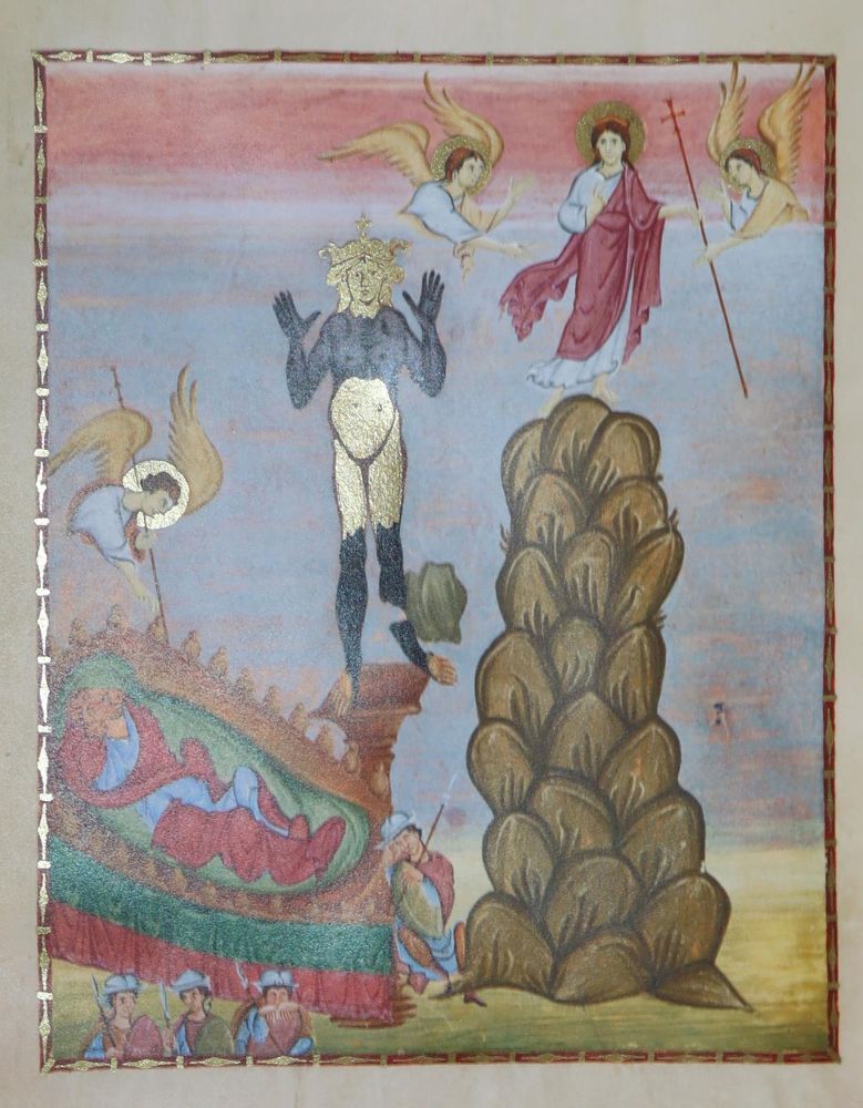 Große Abbildung Nr.3: 144-739 Schätze der Reichenauer Buchmalerei, Die.: (Faksimile)