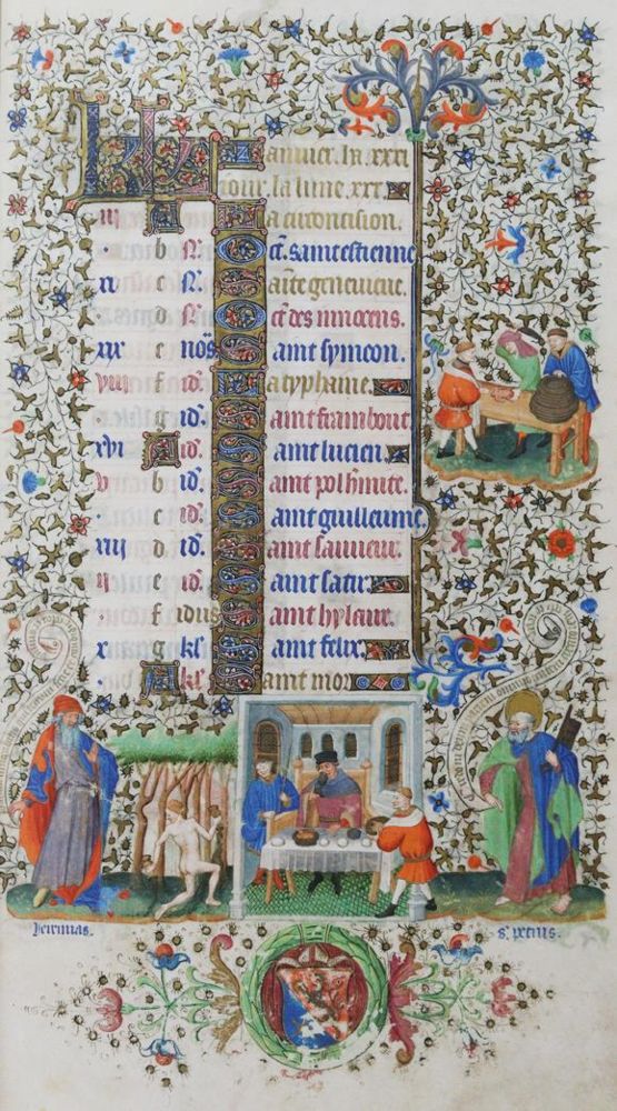 Große Abbildung Nr.1: 144-743 Sobieski-Stundenbuch, Das.: (Faksimile)