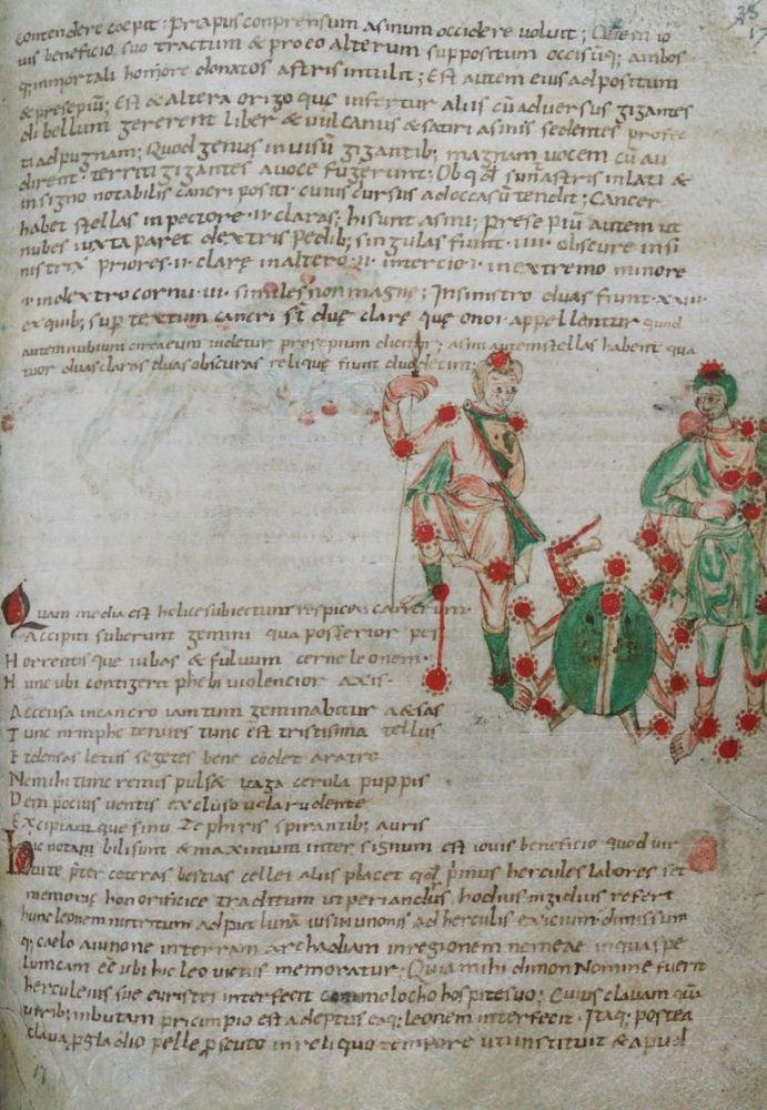 Große Abbildung Nr.1: 144-745 Sternbilder der Antike.: (Faksimile)