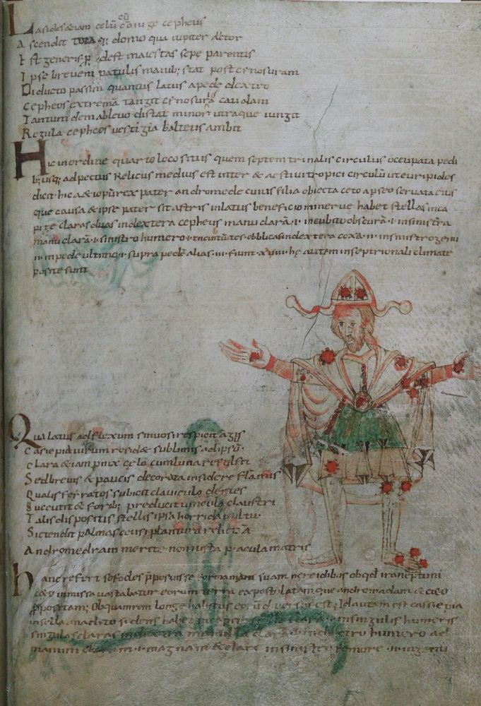 Große Abbildung Nr.2: 144-745 Sternbilder der Antike.: (Faksimile)