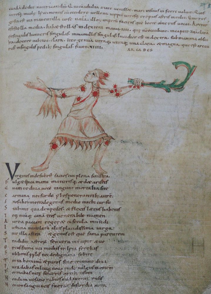 Große Abbildung Nr.8: 144-745 Sternbilder der Antike.: (Faksimile)