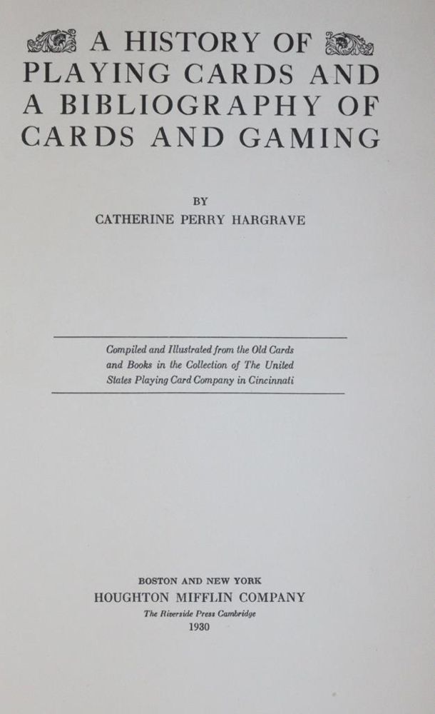 Große Abbildung Nr.1: 144-748 Hargrave, C. P.,: (Bibliographie und Buchwesen)
