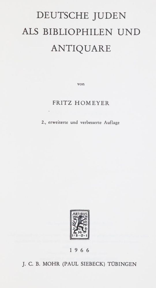 Große Abbildung Nr.1: 144-750 Leemann-van Elck,P.: (Bibliographie und Buchwesen)