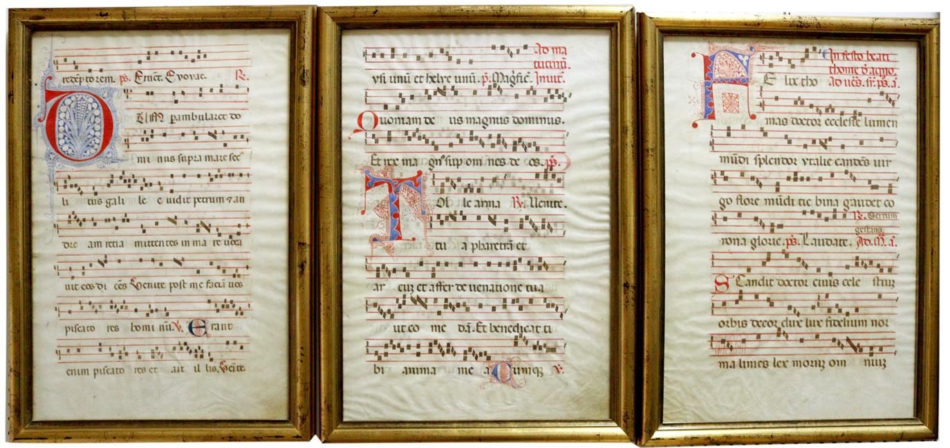 Große Abbildung Nr.1: 144-76 Antiphonar.: (Handschriften)
