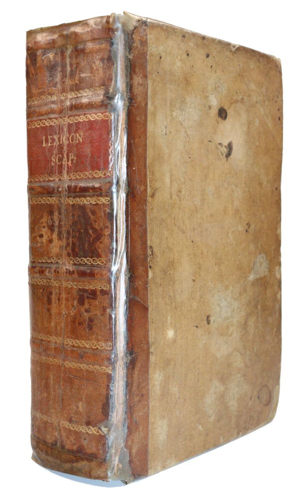 Große Abbildung Nr.2: 144-764 Scapula,J.: (Lexika - Wörterbücher - Sprachwissenschaften)