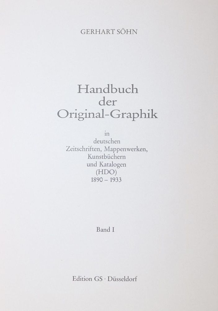 Große Abbildung Nr.1: 144-773 Söhn,G.: (Bibliographie und Buchwesen)