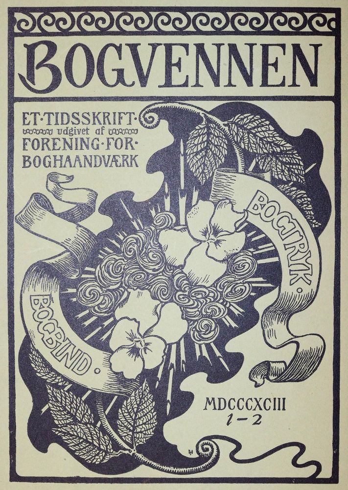 Große Abbildung Nr.1: 144-775 Tidsskriftet Bogvennen: (Bibliographie und Buchwesen)
