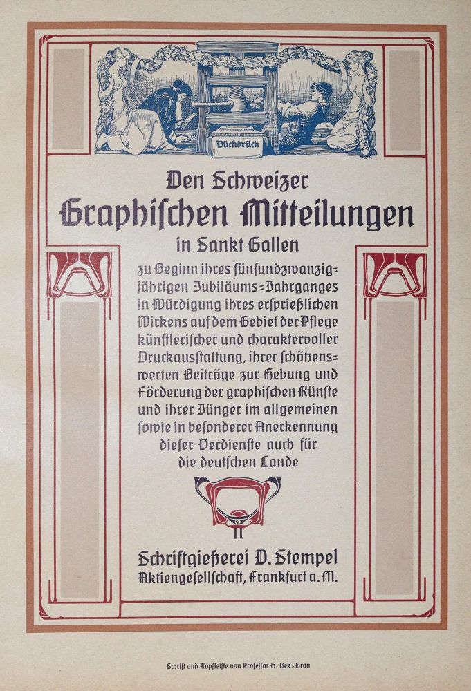 Große Abbildung Nr.3: 144-782 Schweizer Graphische Mitteilungen.: (Typographie und Kalligraphie)