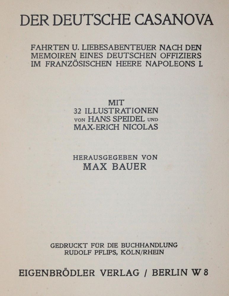 Große Abbildung Nr.5: 144-797 Brantome,P.de.: (Erotika - Galantes)