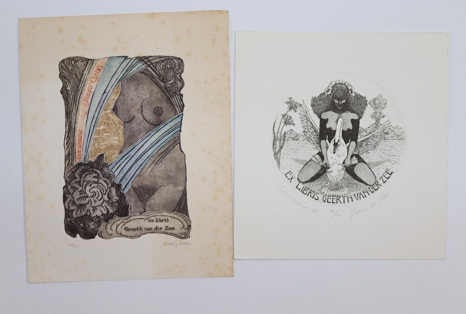 Große Abbildung Nr.10: 144-799 Exlibris.: (Erotika - Galantes)