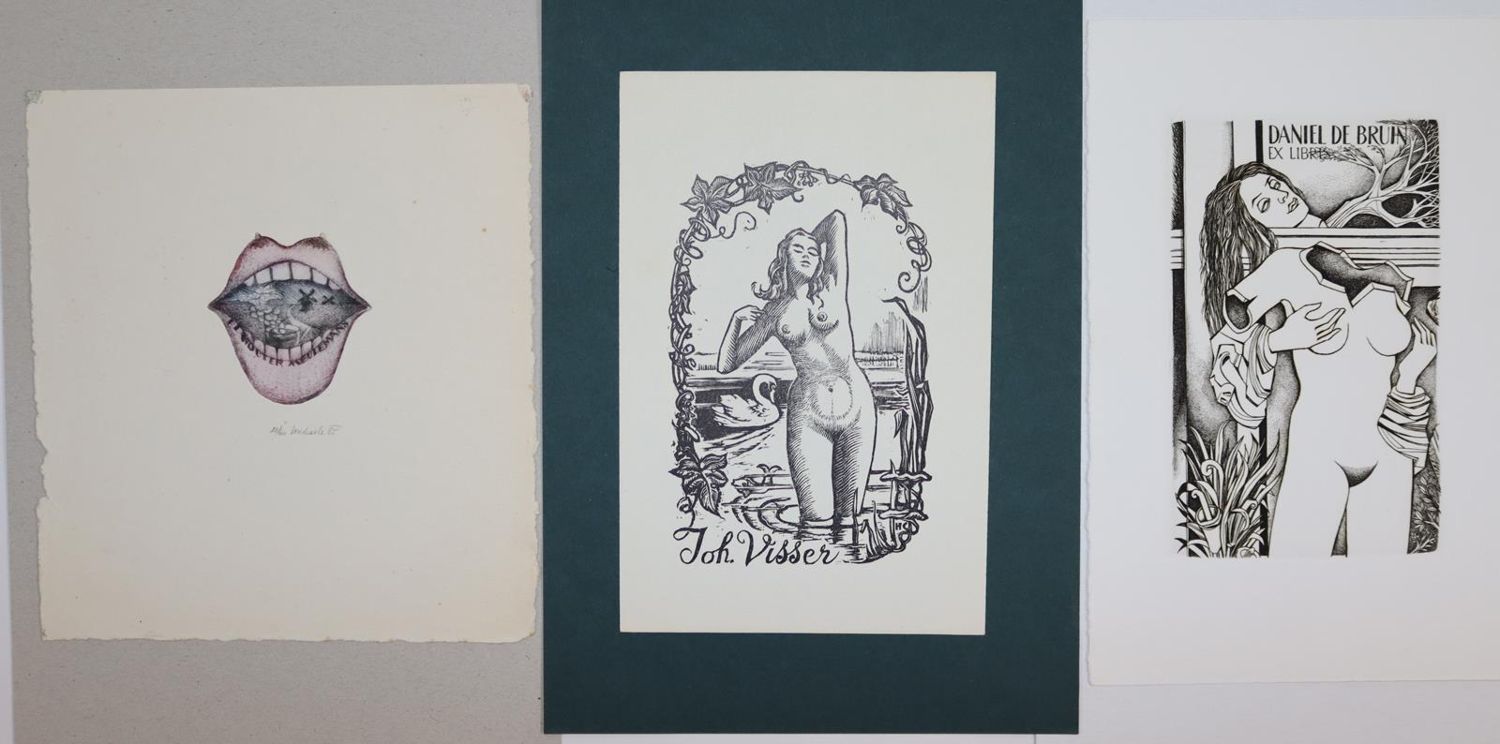 Große Abbildung Nr.3: 144-799 Exlibris.: (Erotika - Galantes)