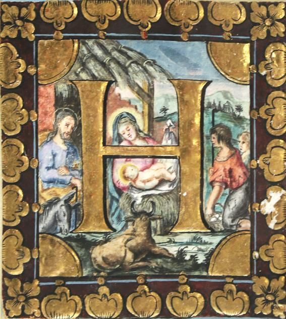 Große Abbildung Nr.1: 144-82 Initiale H: (Handschriften)