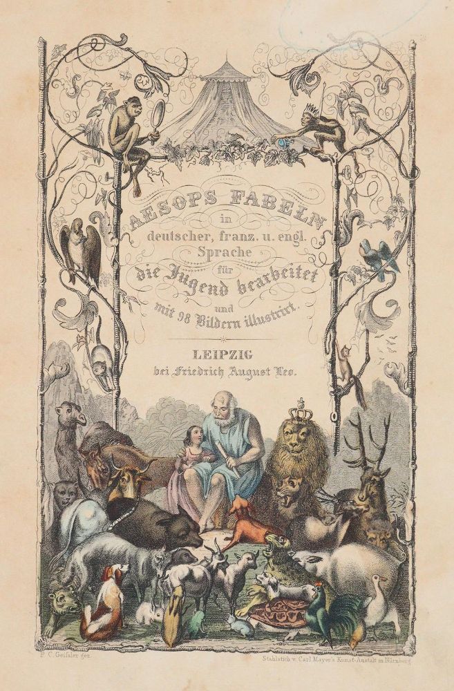 Große Abbildung Nr.1: 144-835 Aesop.: (Kinder- und Jugendbücher)