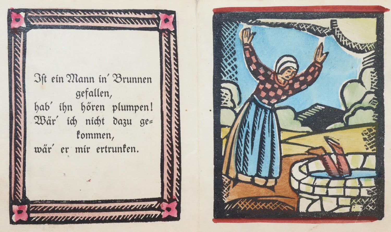 Große Abbildung Nr.3: 144-836 (Alte Kinderreime).: (Kinder- und Jugendbücher)