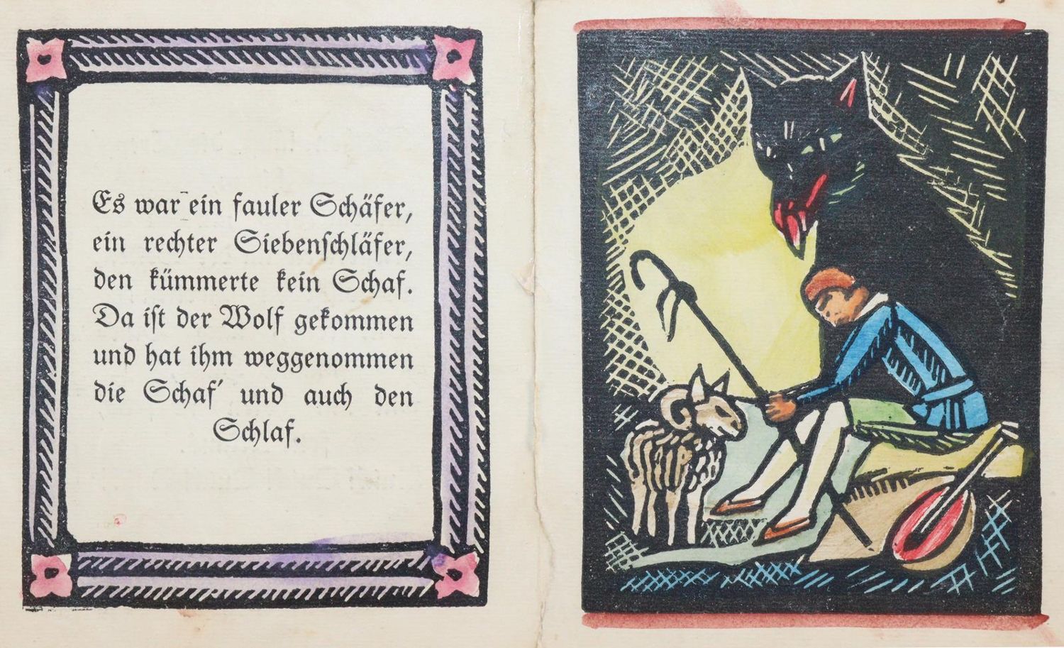 Große Abbildung Nr.4: 144-836 (Alte Kinderreime).: (Kinder- und Jugendbücher)