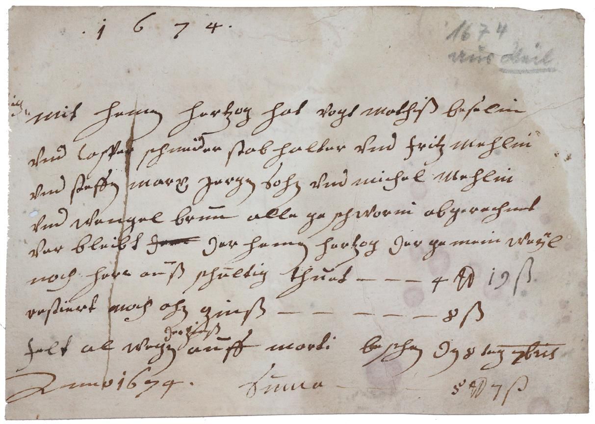 Große Abbildung Nr.1: 144-84 Konvolut: (Handschriften)
