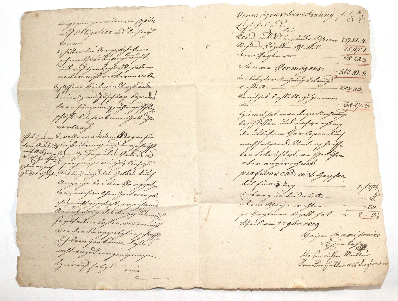 Große Abbildung Nr.3: 144-84 Konvolut: (Handschriften)