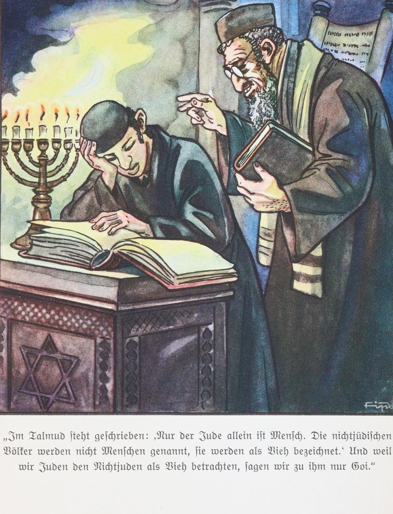 Große Abbildung Nr.3: 144-840 Hiemer,E.: (Antisemitismus)