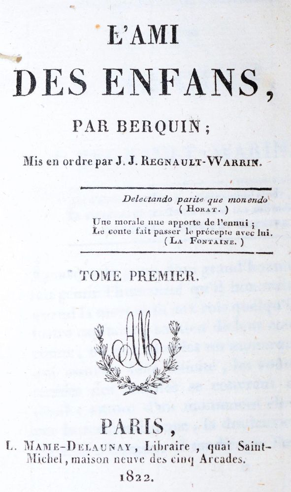 Große Abbildung Nr.1: 144-841 Berquin,(A.).: (Kinder- und Jugendbücher)