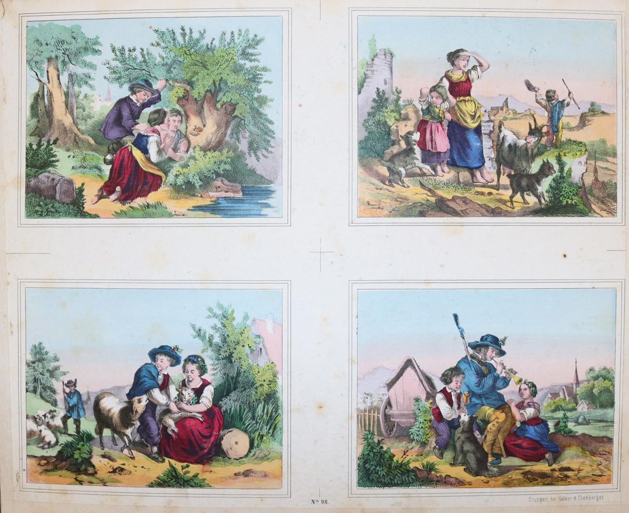 Große Abbildung Nr.5: 144-843 Bilderbogen.: (Kinder- und Jugendbücher)