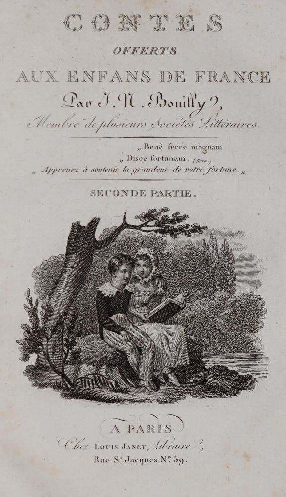 Große Abbildung Nr.1: 144-846 Bouilly,J.N.: (Kinder- und Jugendbücher)