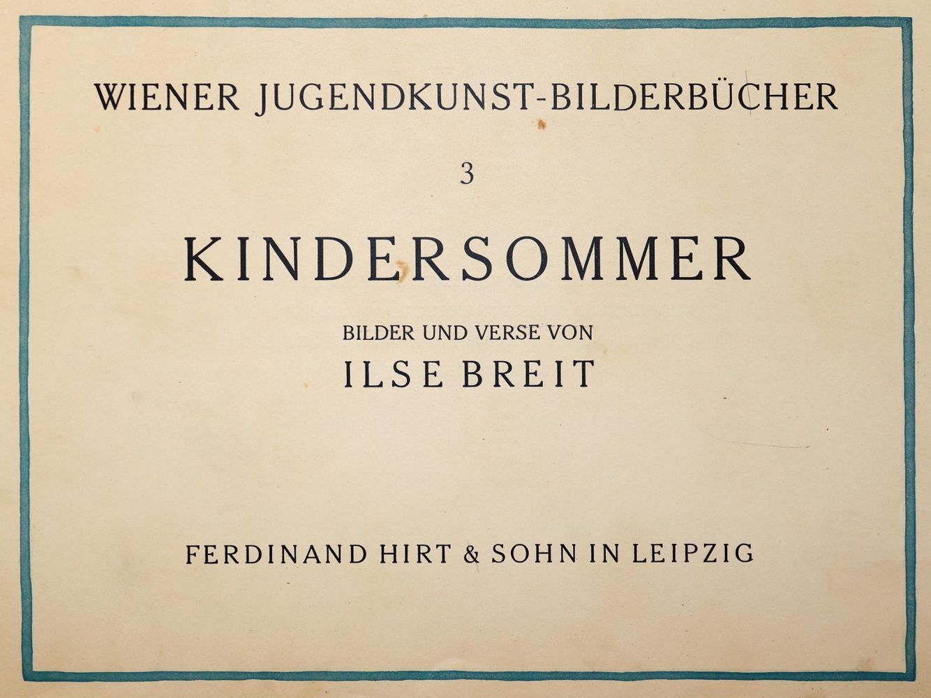Große Abbildung Nr.1: 144-847 Breit,I.: (Kinder- und Jugendbücher)