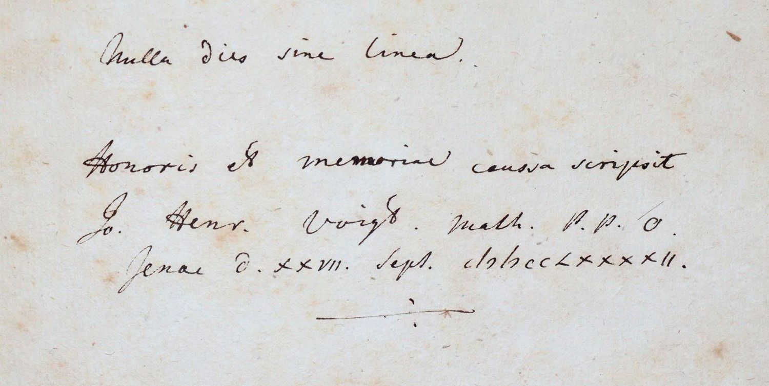 Große Abbildung Nr.3: 144-85 Zweibrücken.: (Handschriften, Stammbücher)