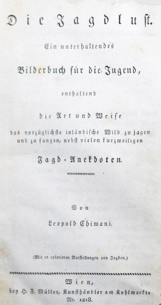 Große Abbildung Nr.1: 144-851 Chimani,L.: (Kinder- und Jugendbücher)