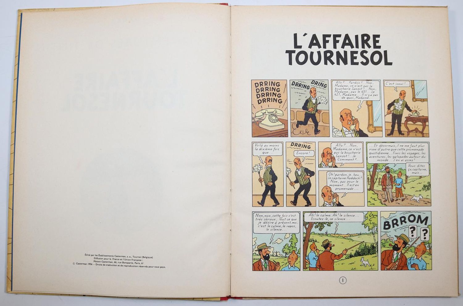 Große Abbildung Nr.23: 144-853 Tintin, Tim u. Struppi: (Comics)