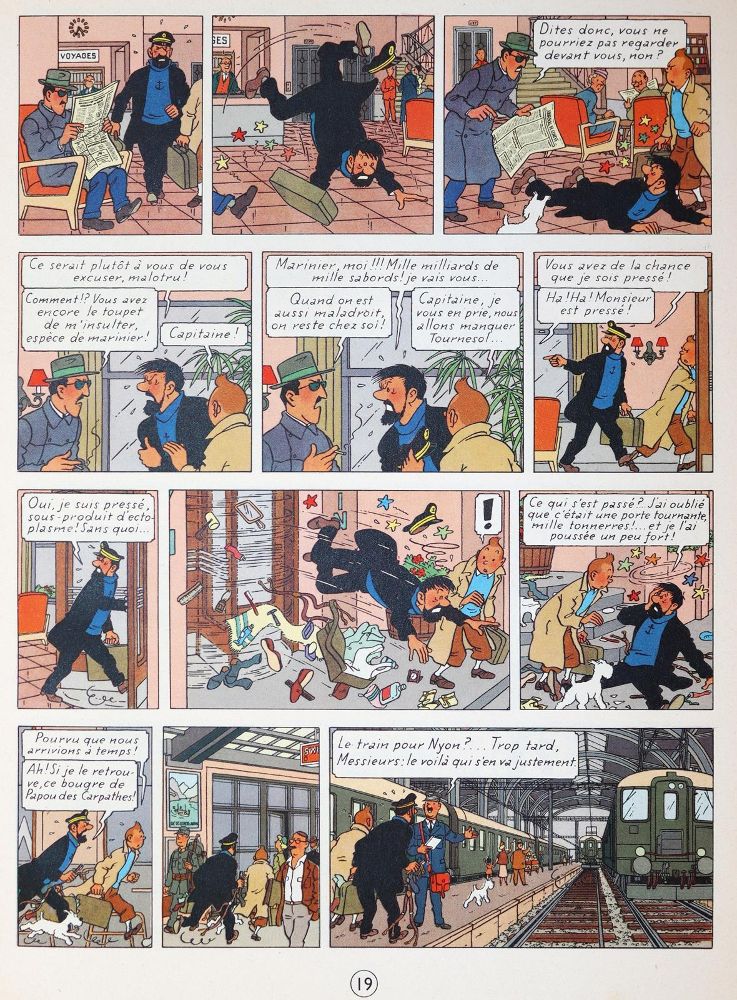 Große Abbildung Nr.3: 144-853 Tintin, Tim u. Struppi: (Comics)