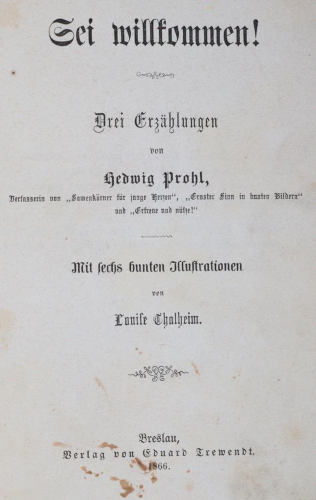 Große Abbildung Nr.1: 144-858 Eschenbach,O. (d.i. J.Hering).: (Kinder- und Jugendbücher)