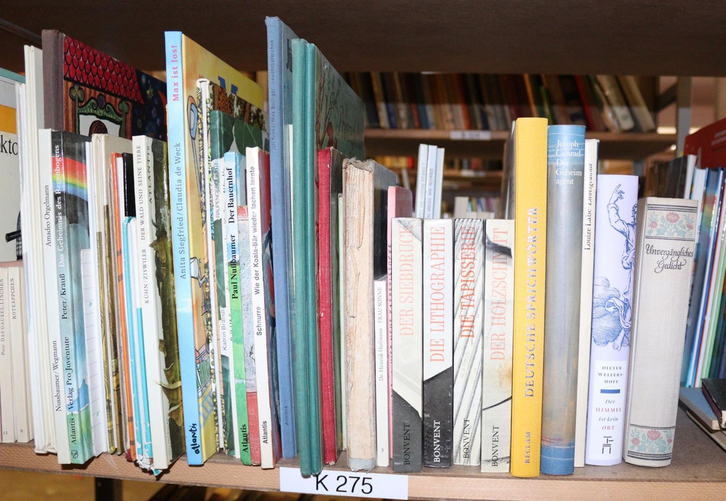 Große Abbildung Nr.10: 144-877 Konvolut: (Kinder- und Jugendbücher)