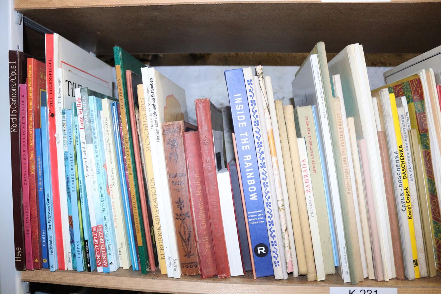 Große Abbildung Nr.10: 144-878 Konvolut: (Kinder- und Jugendbücher)