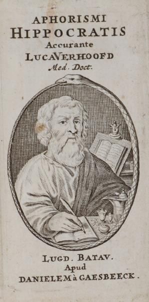 Große Abbildung Nr.1: 144-88 Hippocrates.: (Alte Drucke, Handschriften und Theologie)