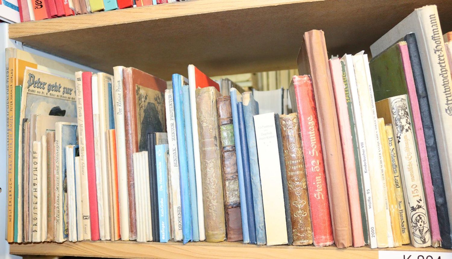 Große Abbildung Nr.7: 144-882 Konvolut: (Kinder- und Jugendbücher)