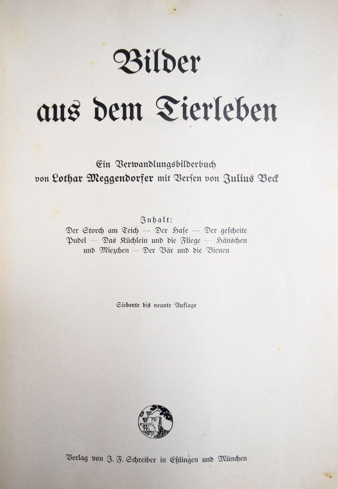 Große Abbildung Nr.3: 144-886 Beck,J.: (Meggendorfer)