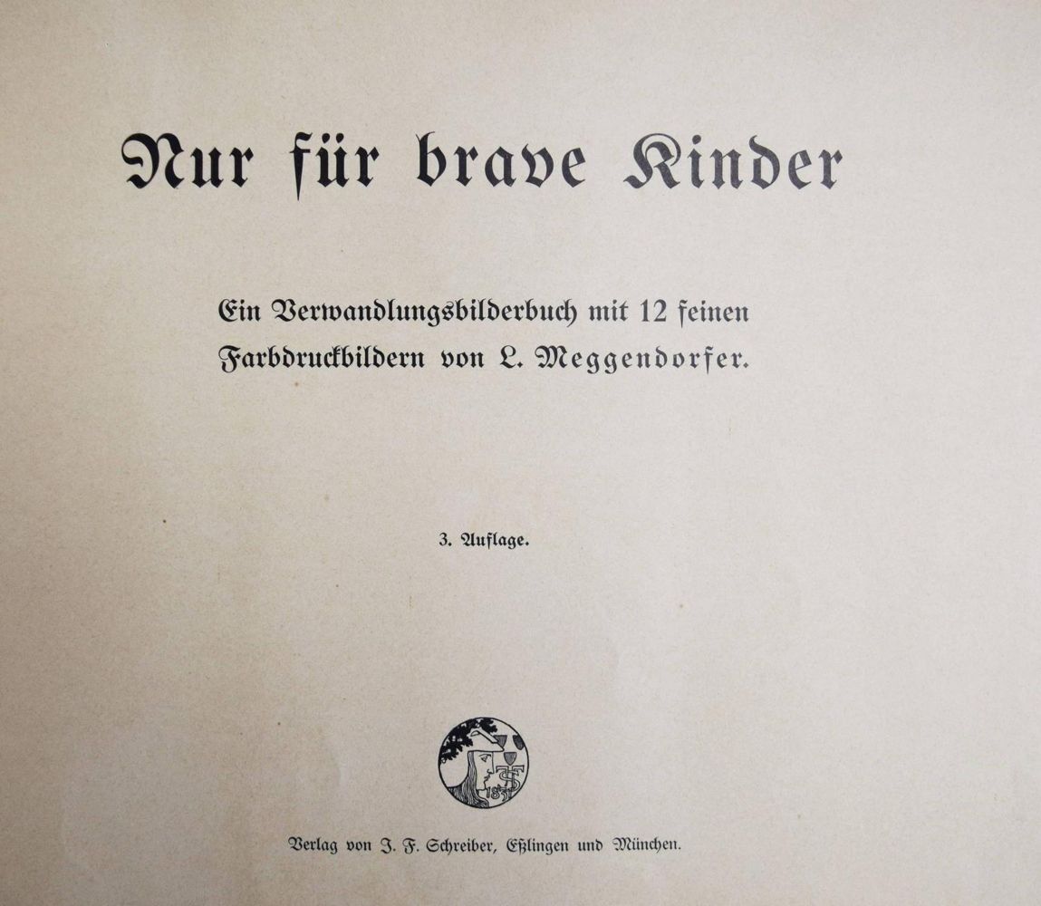 Große Abbildung Nr.1: 144-890 Meggendorfer,L.: (Kinder- und Jugendbücher)