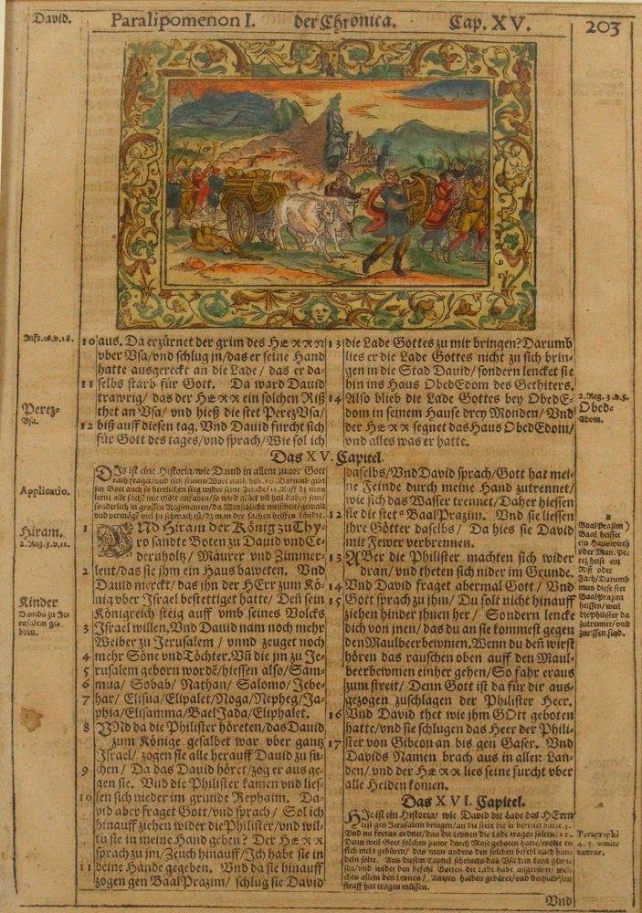 Große Abbildung Nr.2: 144-9 Biblia germanica.: (Bibeln)