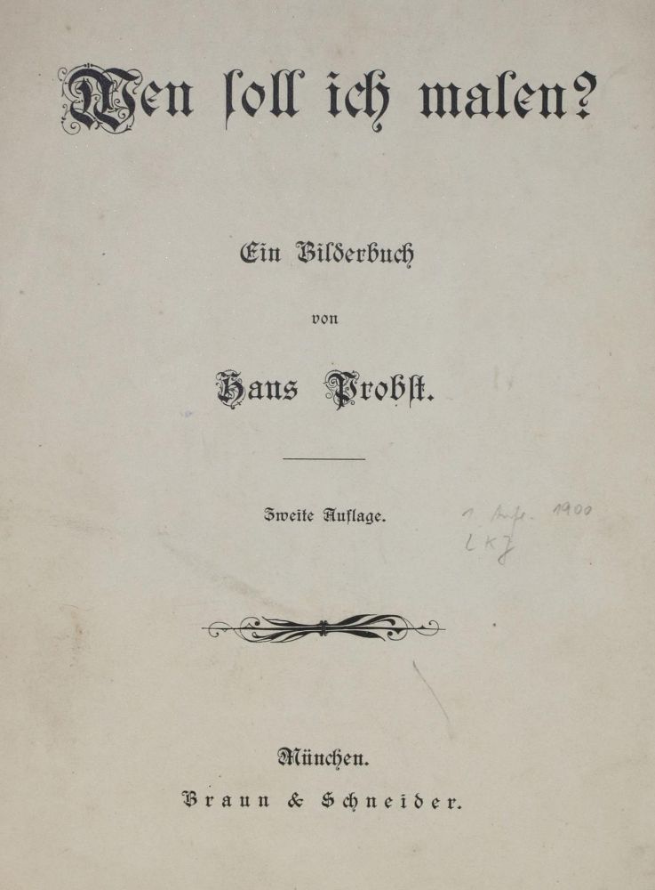 Große Abbildung Nr.2: 144-917 Probst,H.: (Kinder- und Jugendbücher)